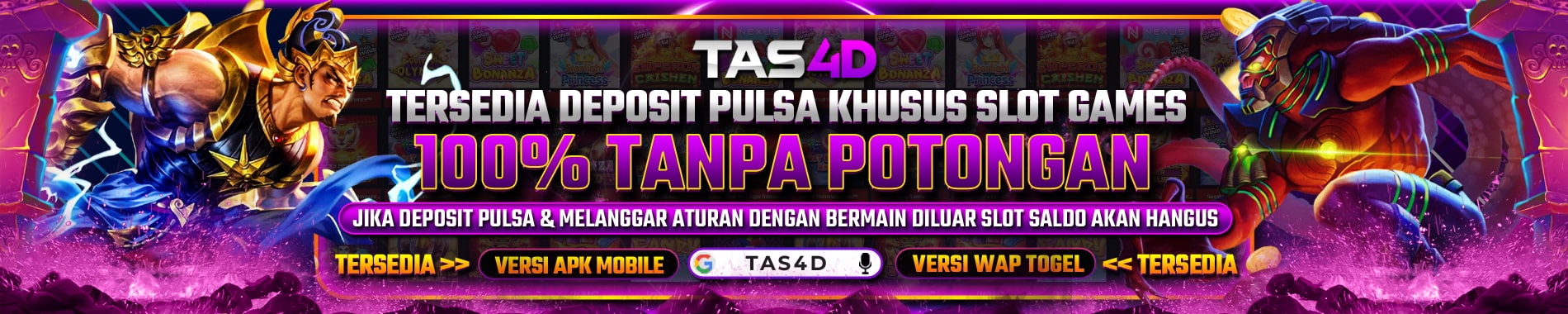 slot deposit tanpa potongan